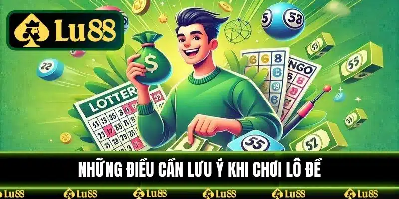 Những điều cần lưu ý khi chơi lô đề