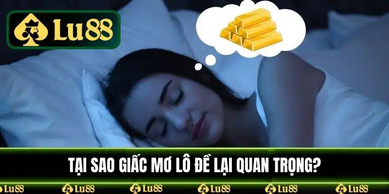 Tại sao giấc mơ lô đề lại quan trọng?